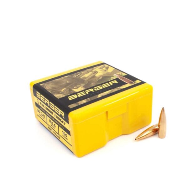 Berger 30 Caliber 155.5 Grain FULLBORE Target Rifle Bullet Box of 100 - Image 2