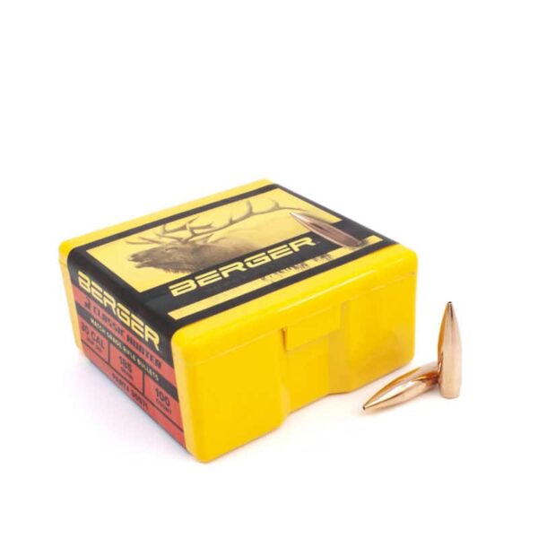 Berger 30 Caliber 185 Grain Classic Hunter Rifle Bullet Box of 100 - Image 2