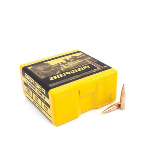 Berger 6 mm 105 Grain Hybrid Target Rifle Bullet - Image 2