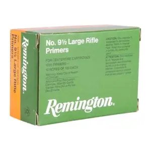 Remington Large Rifle Primers #9-1/2 Box of 1000