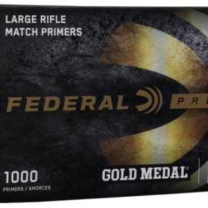 Federal Gold Medal Large Rifle Primer #210M - Box of 1000