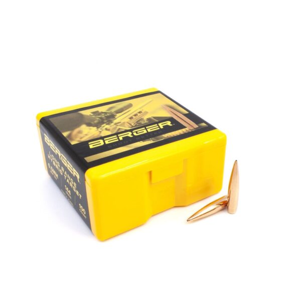 Berger 6.5 mm 144 Grain Long Range Hybrid Target Rifle Bullet - Image 2
