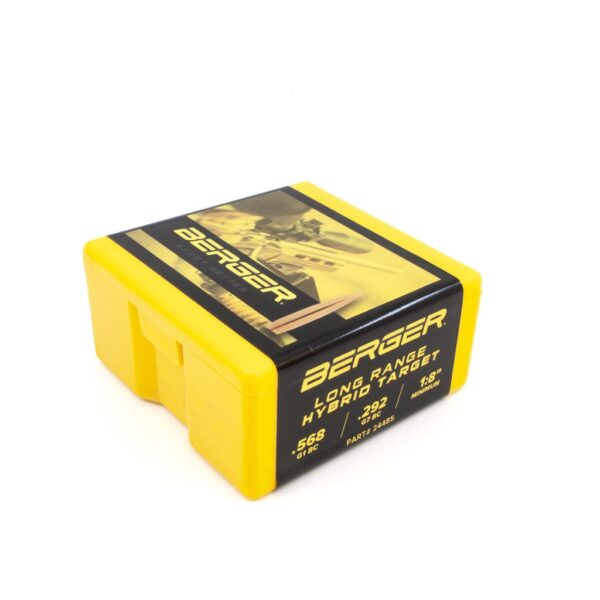 Berger 6mm 109 grain Long Range Hybrid Target Rifle Bullet - Image 2