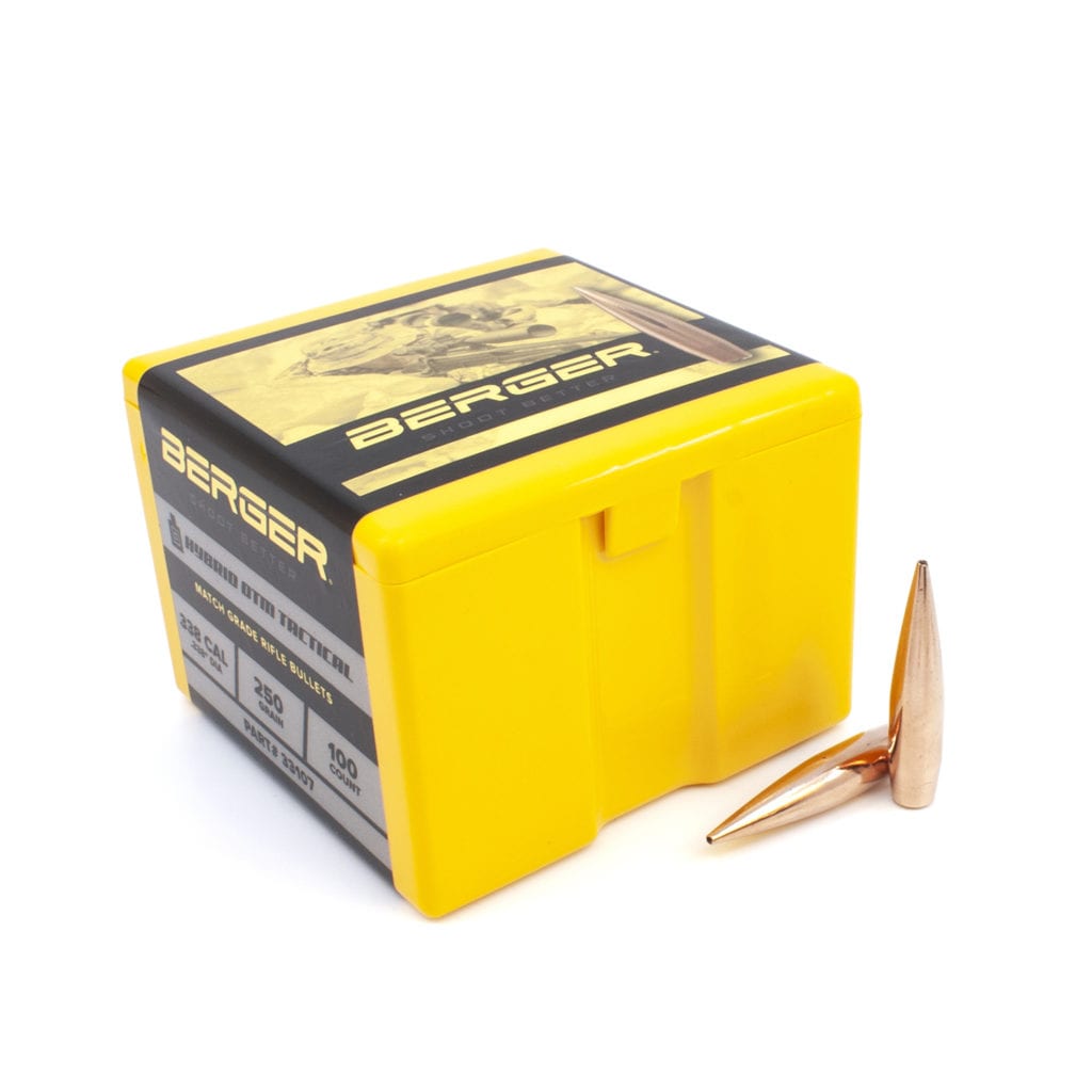 338 Caliber 250 Grain Hybrid OTM Tactical Rifle Bullet - Image 2